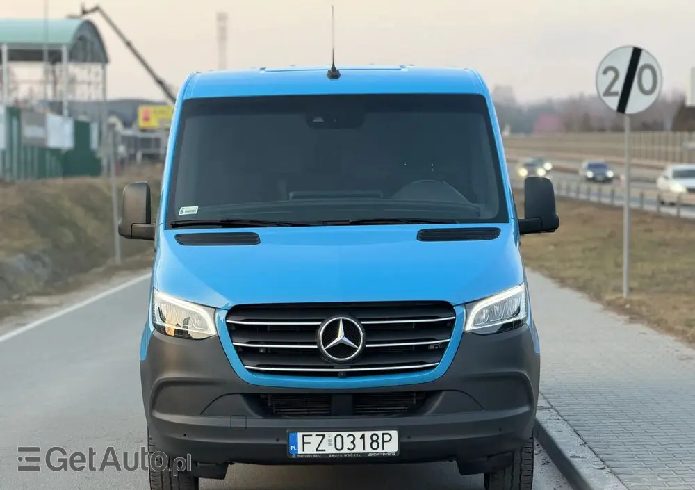MERCEDES-BENZ SPRINTER // 319 CDI // 3.0 V6 190 KM // AUTOMAT // MAŁY PRZEBIEG //  BEZWYPADKOWY // L2H1 // FULL LED // SALON PL // 1 WŁ // 