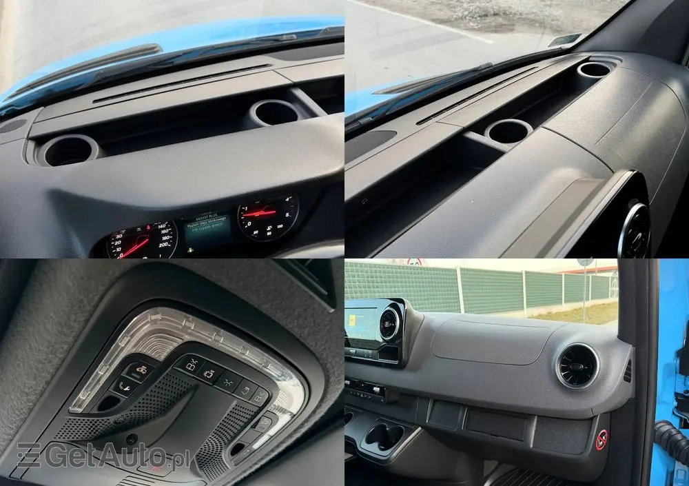 MERCEDES-BENZ SPRINTER // 319 CDI // 3.0 V6 190 KM // AUTOMAT // MAŁY PRZEBIEG //  BEZWYPADKOWY // L2H1 // FULL LED // SALON PL // 1 WŁ // 