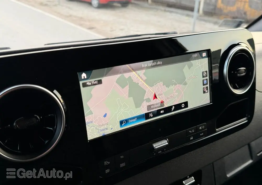 MERCEDES-BENZ SPRINTER // 319 CDI // 3.0 V6 190 KM // AUTOMAT // MAŁY PRZEBIEG //  BEZWYPADKOWY // L2H1 // FULL LED // SALON PL // 1 WŁ // 