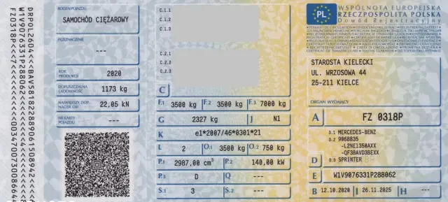 MERCEDES-BENZ SPRINTER // 319 CDI // 3.0 V6 190 KM // AUTOMAT // MAŁY PRZEBIEG //  BEZWYPADKOWY // L2H1 // FULL LED // SALON PL // 1 WŁ // 