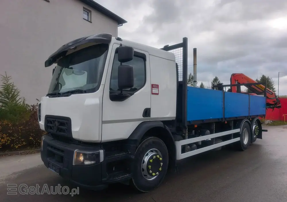 RENAULT Gama D 26.320 skrzynia hds palfinger PK15500 