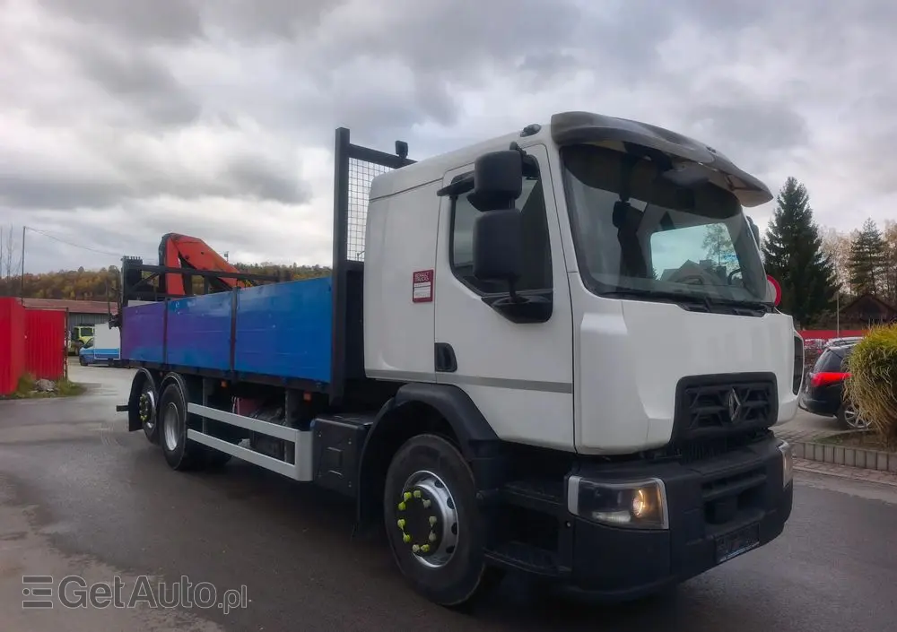 RENAULT Gama D 26.320 skrzynia hds palfinger PK15500 