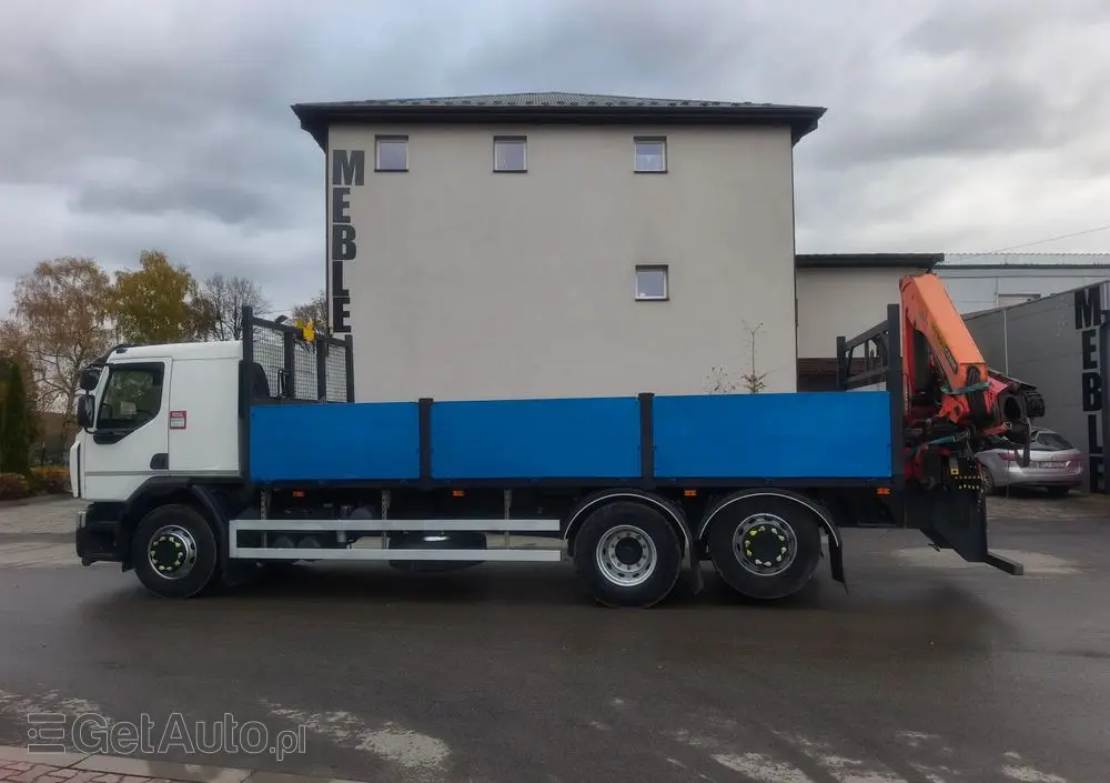 RENAULT Gama D 26.320 skrzynia hds palfinger PK15500 