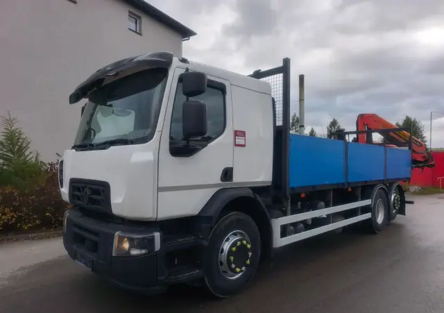 RENAULT Gama D 26.320 skrzynia hds palfinger PK15500 