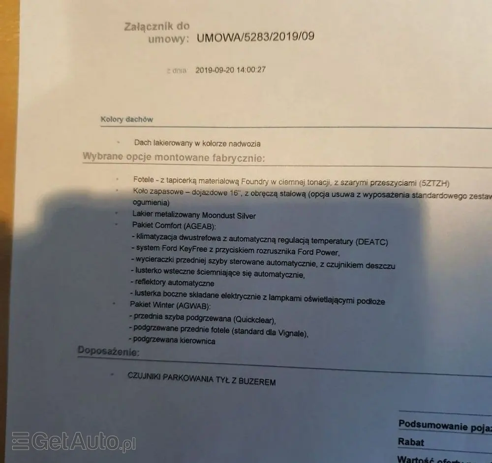 FORD Focus 1.0 EcoBoost Trend Edition