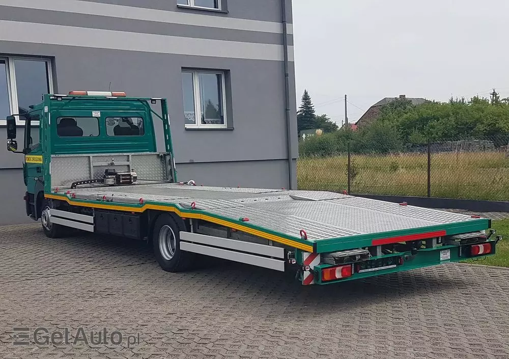 MERCEDES-BENZ ATEGO 1218 LAWETA POMOC DROGOWA AUTOLAWETA 4x2 ZAPADNIE 11 990 KG KLIMA NAJAZD 