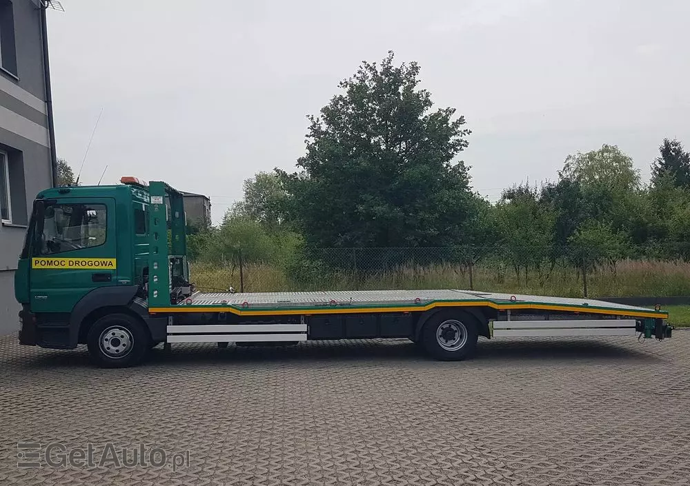 MERCEDES-BENZ ATEGO 1218 LAWETA POMOC DROGOWA AUTOLAWETA 4x2 ZAPADNIE 11 990 KG KLIMA NAJAZD 