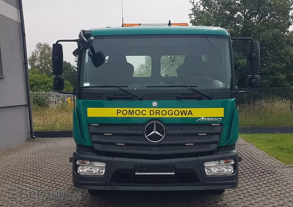 MERCEDES-BENZ ATEGO 1218 LAWETA POMOC DROGOWA AUTOLAWETA 4x2 ZAPADNIE 11 990 KG KLIMA NAJAZD 
