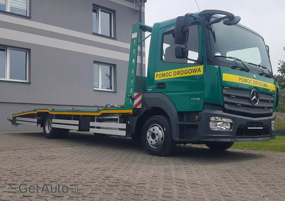 MERCEDES-BENZ ATEGO 1218 LAWETA POMOC DROGOWA AUTOLAWETA 4x2 ZAPADNIE 11 990 KG KLIMA NAJAZD 