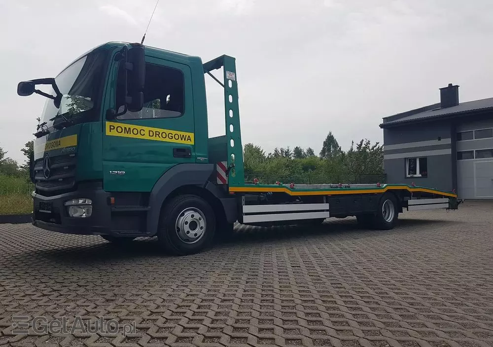 MERCEDES-BENZ ATEGO 1218 LAWETA POMOC DROGOWA AUTOLAWETA 4x2 ZAPADNIE 11 990 KG KLIMA NAJAZD 