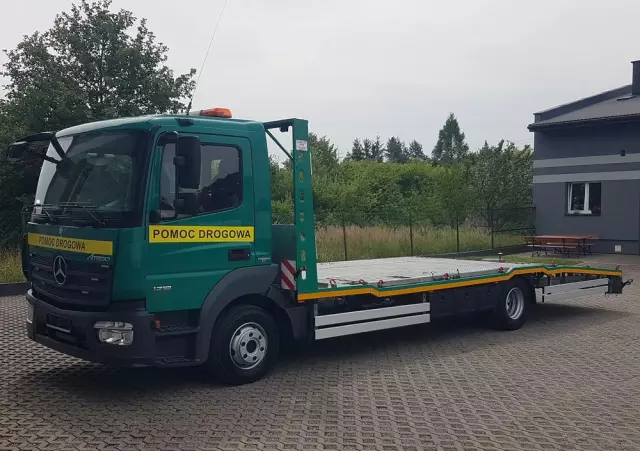 MERCEDES-BENZ ATEGO 1218 LAWETA POMOC DROGOWA AUTOLAWETA 4x2 ZAPADNIE 11 990 KG KLIMA NAJAZD 