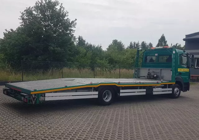 MERCEDES-BENZ ATEGO 1218 LAWETA POMOC DROGOWA AUTOLAWETA 4x2 ZAPADNIE 11 990 KG KLIMA NAJAZD 