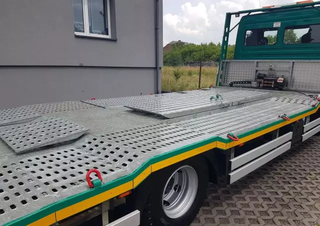 MERCEDES-BENZ ATEGO 1218 LAWETA POMOC DROGOWA AUTOLAWETA 4x2 ZAPADNIE 11 990 KG KLIMA NAJAZD 