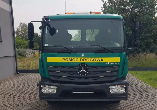 MERCEDES-BENZ ATEGO 1218 LAWETA POMOC DROGOWA AUTOLAWETA 4x2 ZAPADNIE 11 990 KG KLIMA NAJAZD 