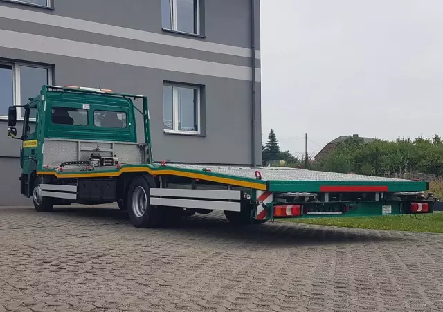 MERCEDES-BENZ ATEGO 1218 LAWETA POMOC DROGOWA AUTOLAWETA 4x2 ZAPADNIE 11 990 KG KLIMA NAJAZD 
