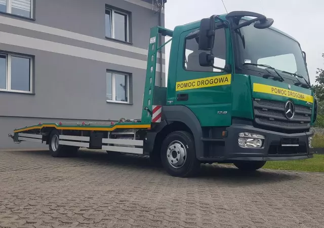 MERCEDES-BENZ ATEGO 1218 LAWETA POMOC DROGOWA AUTOLAWETA 4x2 ZAPADNIE 11 990 KG KLIMA NAJAZD 