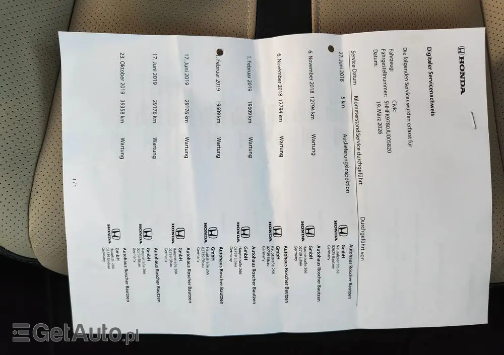 HONDA Civic 1.6 i-DTEC Executive Black Edition