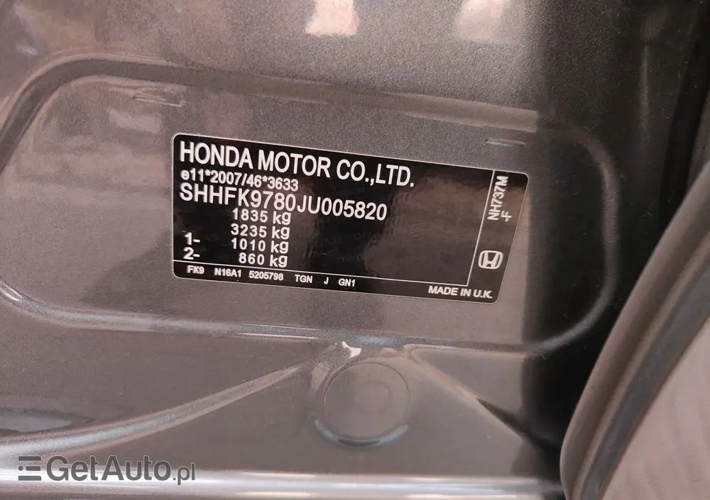 HONDA Civic 1.6 i-DTEC Executive Black Edition