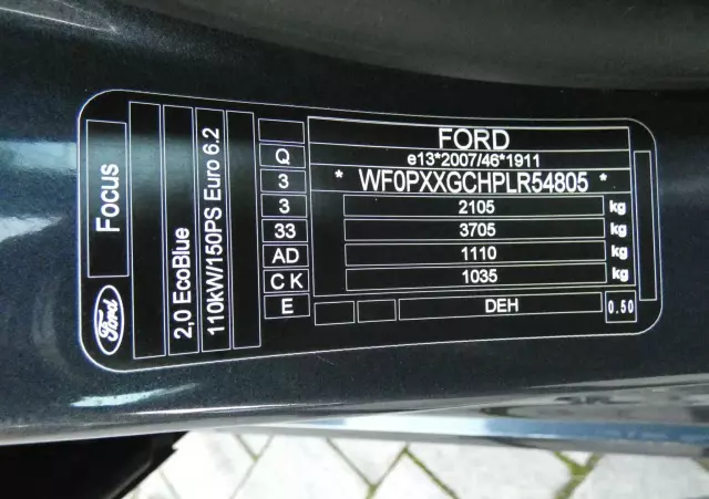 FORD Focus 2.0 EcoBlue ST-Line