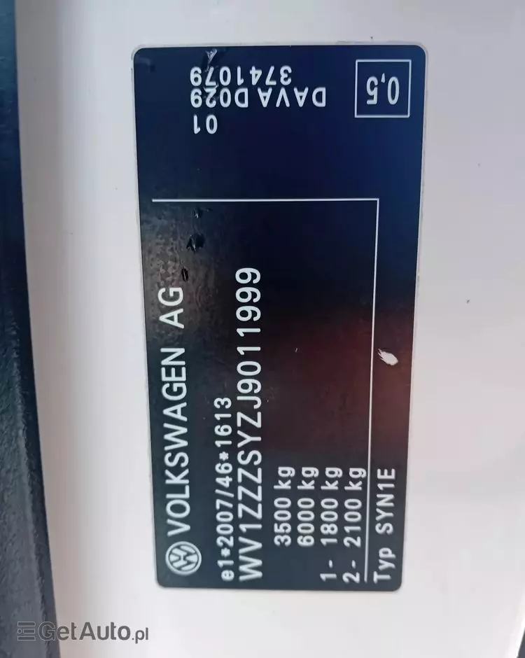 VOLKSWAGEN Crafter Brygadówka 