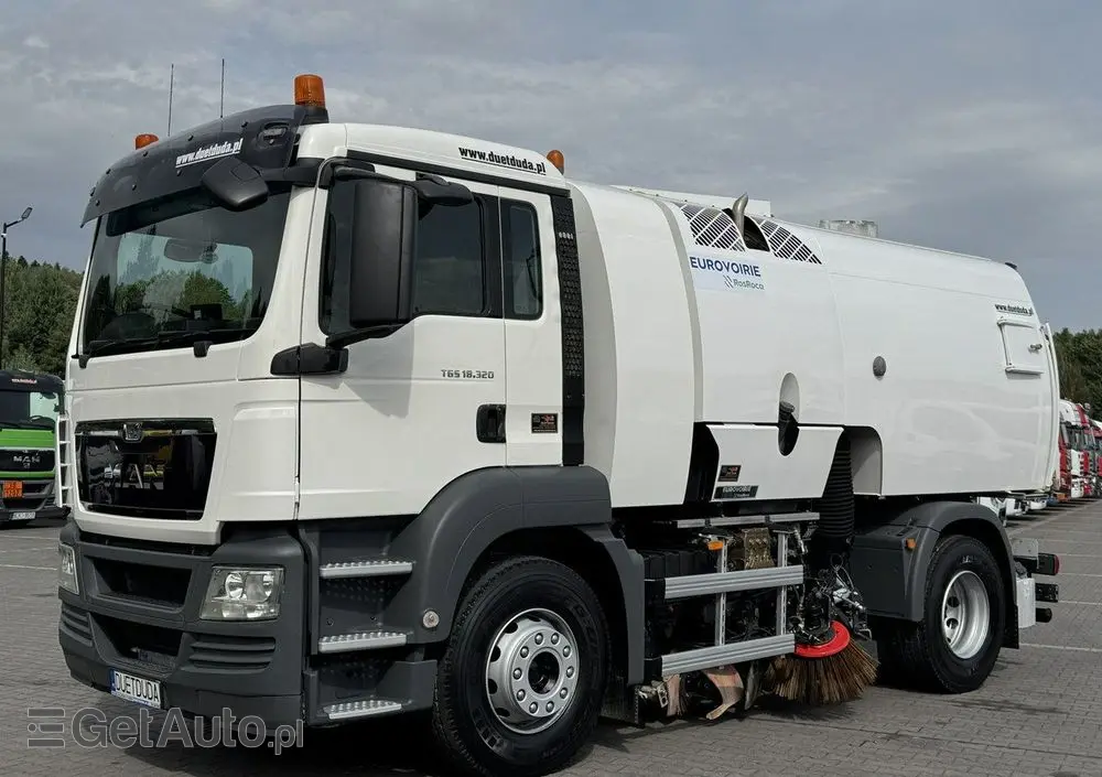 MAN TGS 18.320 E5 BUCHER OPTIFANT 8000 Zamiatarka Uliczna Euro 6 