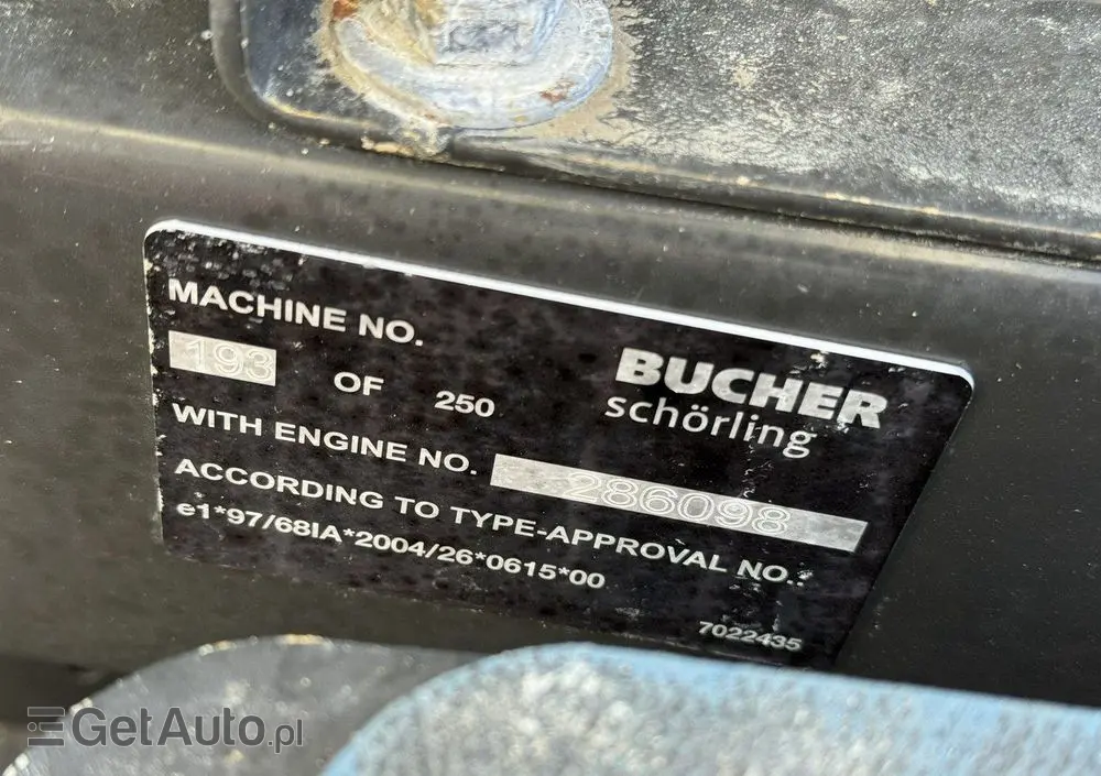 MAN TGS 18.320 E5 BUCHER OPTIFANT 8000 Zamiatarka Uliczna Euro 6 