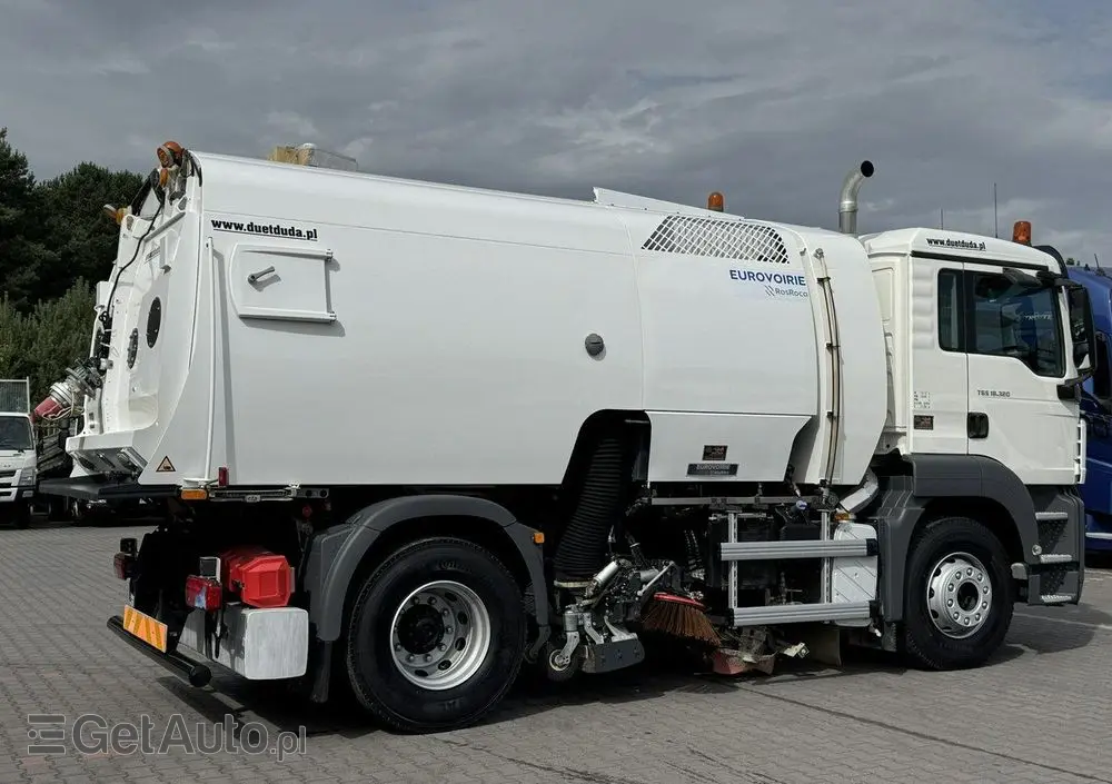 MAN TGS 18.320 E5 BUCHER OPTIFANT 8000 Zamiatarka Uliczna Euro 6 