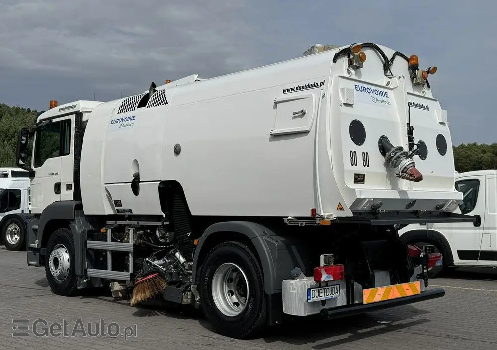 MAN TGS 18.320 E5 BUCHER OPTIFANT 8000 Zamiatarka Uliczna Euro 6 