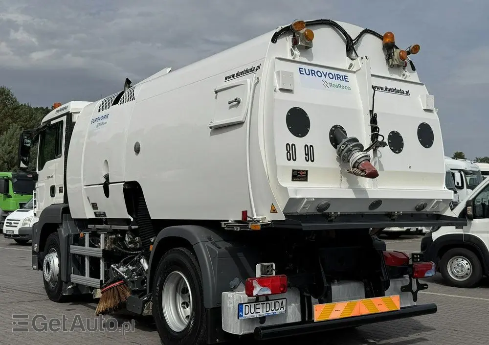MAN TGS 18.320 E5 BUCHER OPTIFANT 8000 Zamiatarka Uliczna Euro 6 