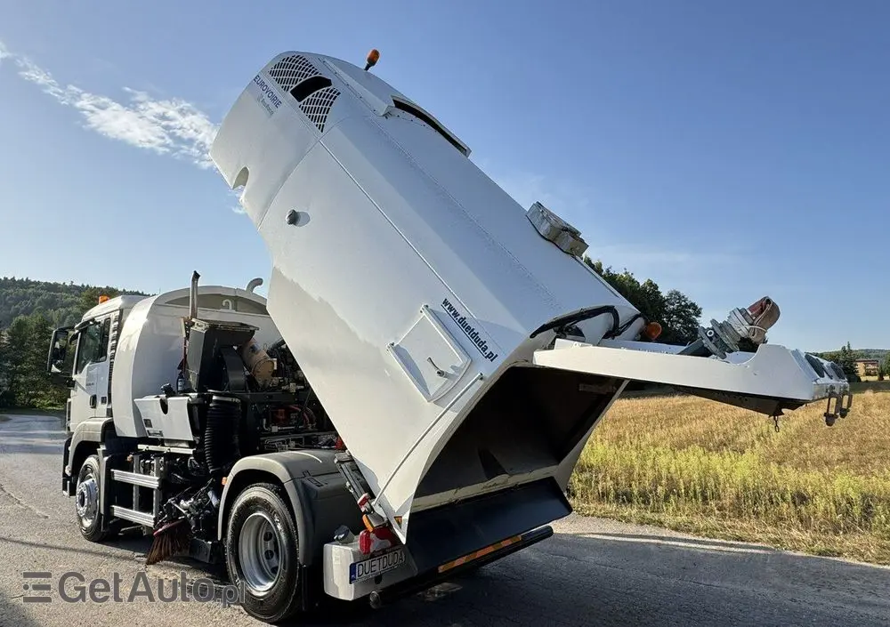 MAN TGS 18.320 E5 BUCHER OPTIFANT 8000 Zamiatarka Uliczna Euro 6 