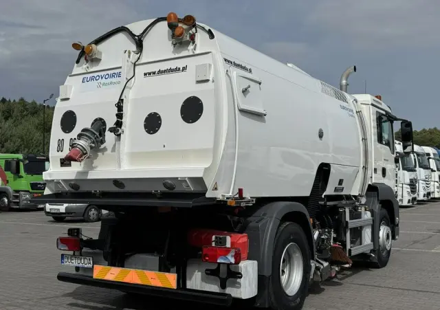 MAN TGS 18.320 E5 BUCHER OPTIFANT 8000 Zamiatarka Uliczna Euro 6 
