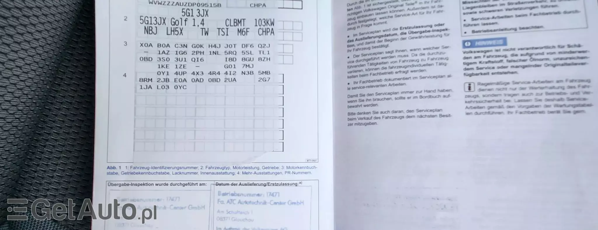 VOLKSWAGEN Golf VII 1.4 TSI BMT Comfortline