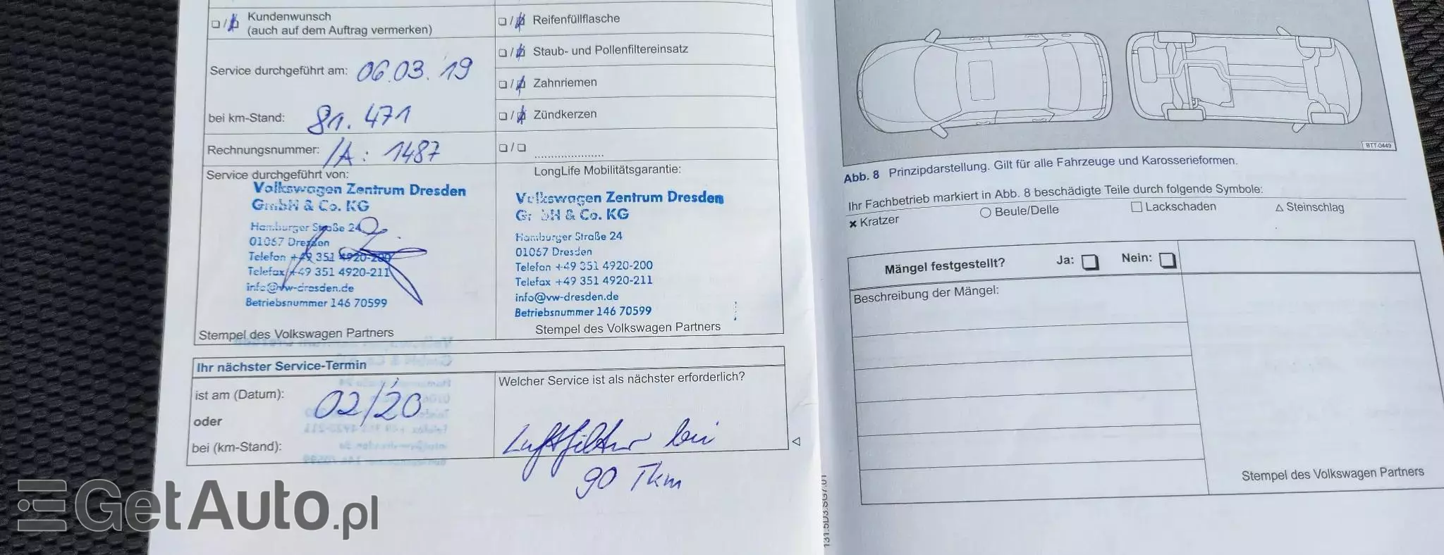 VOLKSWAGEN Golf VII 1.4 TSI BMT Comfortline