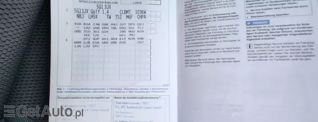 VOLKSWAGEN Golf VII 1.4 TSI BMT Comfortline