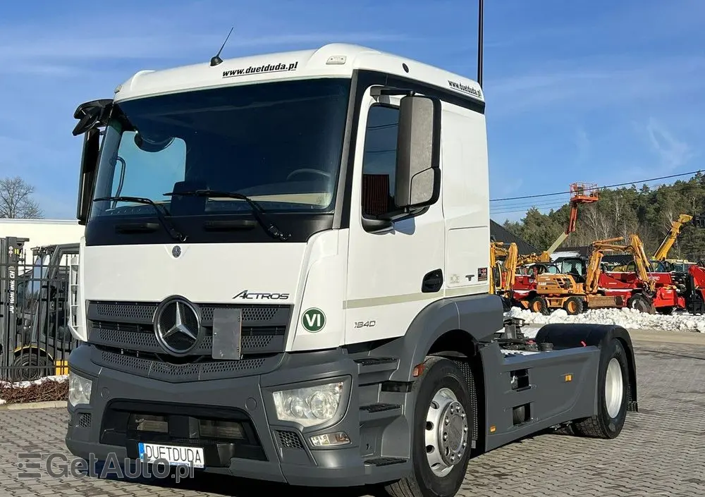 MERCEDES-BENZ ACTROS 1840 Euro 6 ADR HYDRAULIKA Niska Kabina Standard !!! 