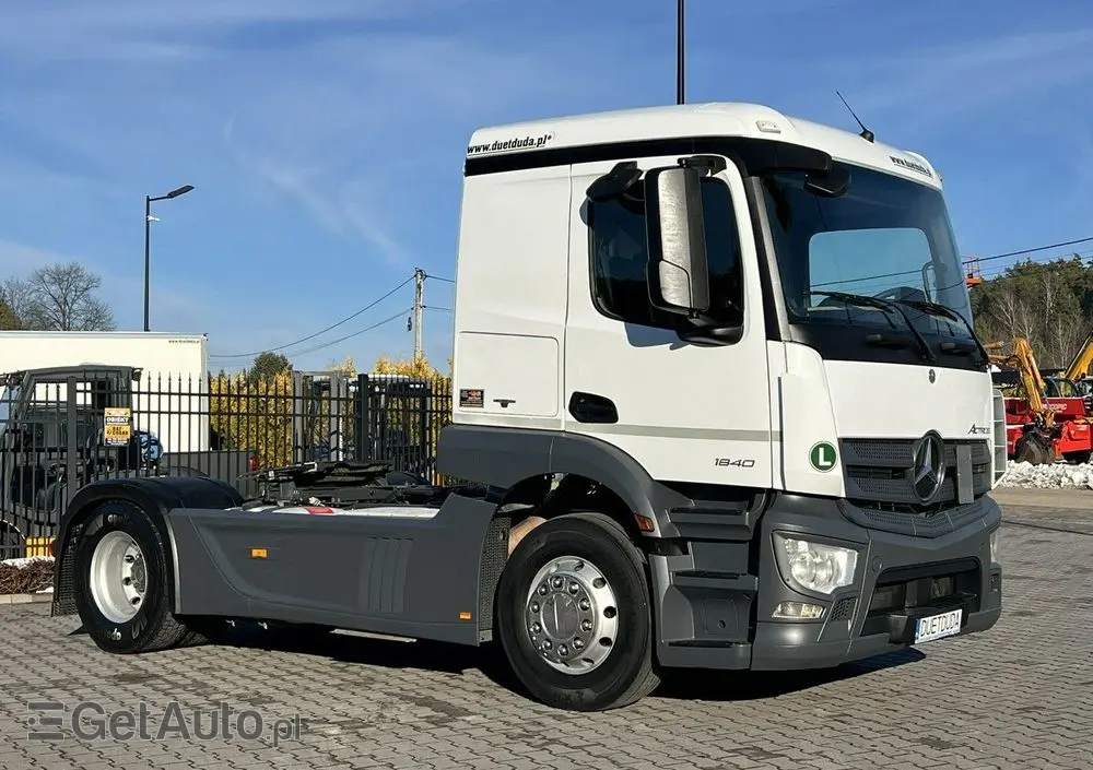 MERCEDES-BENZ ACTROS 1840 Euro 6 ADR HYDRAULIKA Niska Kabina Standard !!! 