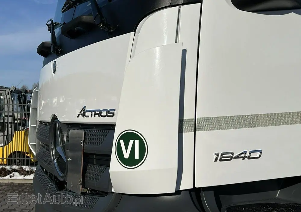 MERCEDES-BENZ ACTROS 1840 Euro 6 ADR HYDRAULIKA Niska Kabina Standard !!! 
