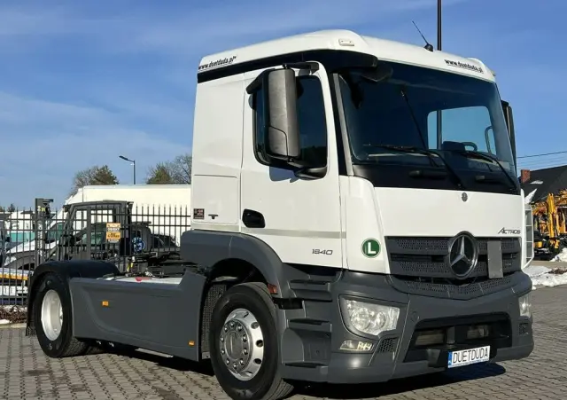 MERCEDES-BENZ ACTROS 1840 Euro 6 ADR HYDRAULIKA Niska Kabina Standard !!! 
