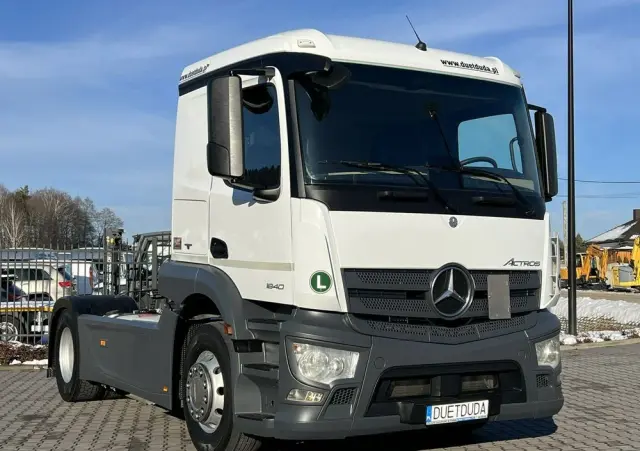 MERCEDES-BENZ ACTROS 1840 Euro 6 ADR HYDRAULIKA Niska Kabina Standard !!! 