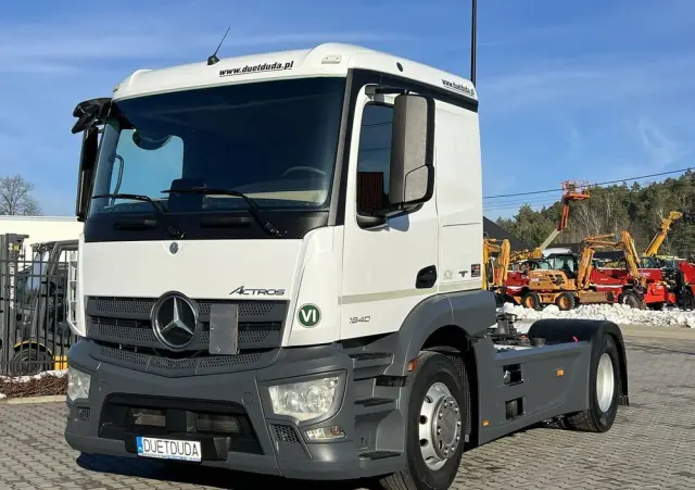 MERCEDES-BENZ ACTROS 1840 Euro 6 ADR HYDRAULIKA Niska Kabina Standard !!! 