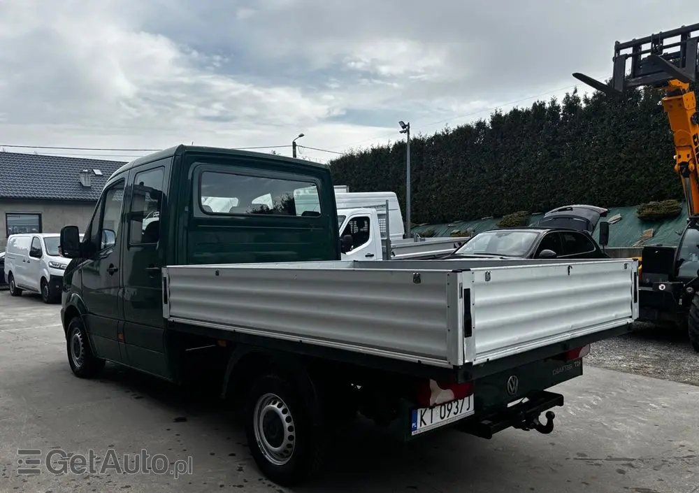 VOLKSWAGEN Crafter Doka 6 osób ze Skrzynką, Brygadówka Dubel kabina 