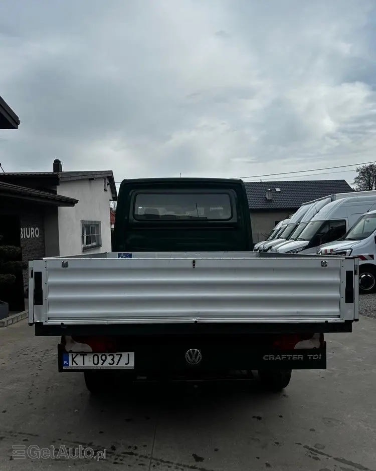 VOLKSWAGEN Crafter Doka 6 osób ze Skrzynką, Brygadówka Dubel kabina 