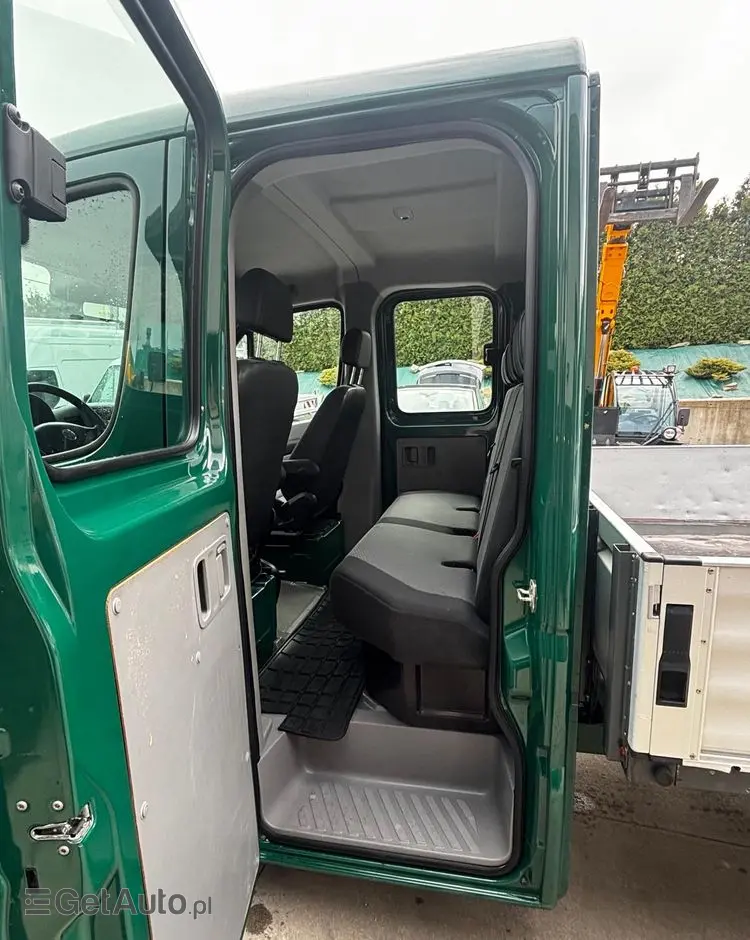 VOLKSWAGEN Crafter Doka 6 osób ze Skrzynką, Brygadówka Dubel kabina 