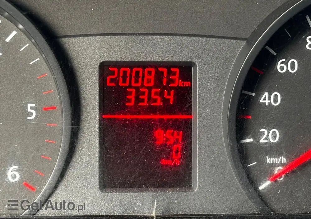 VOLKSWAGEN Crafter Doka 6 osób ze Skrzynką, Brygadówka Dubel kabina 