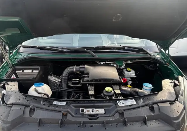 VOLKSWAGEN Crafter Doka 6 osób ze Skrzynką, Brygadówka Dubel kabina 