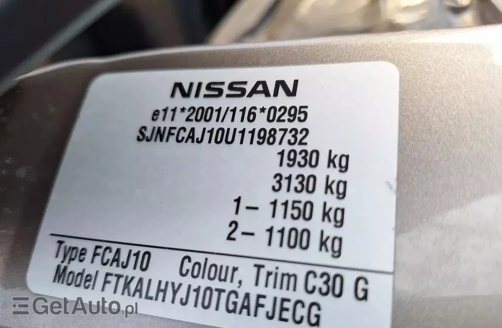 NISSAN Qashqai 1.5 dCi (103 KM)