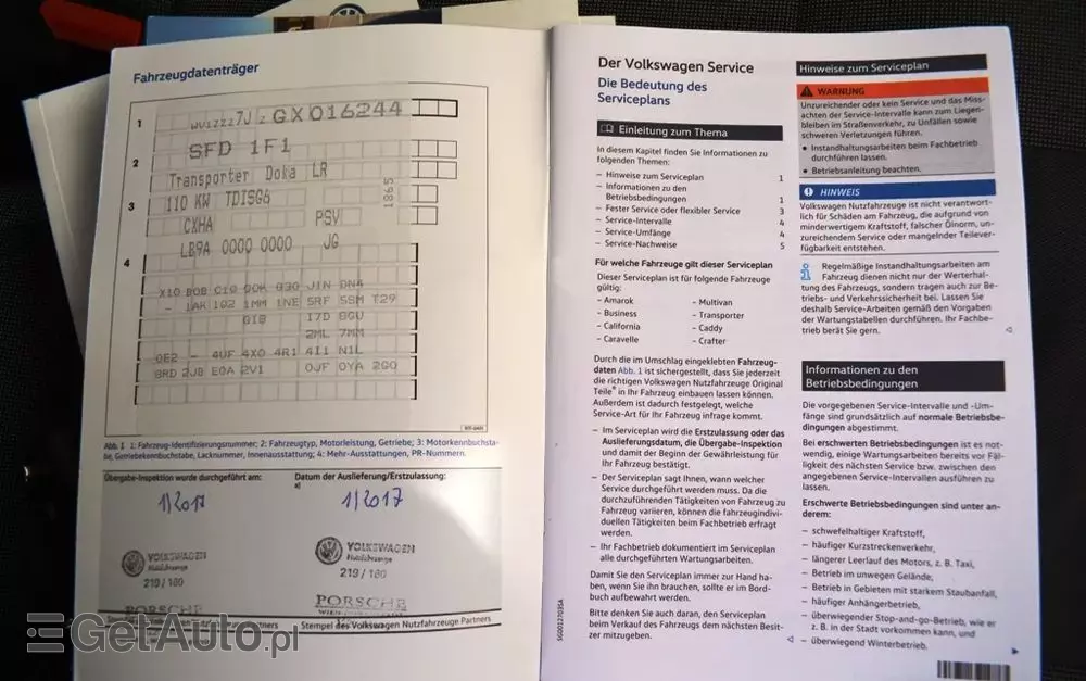 VOLKSWAGEN TRANSPORTER T6 DOKA 