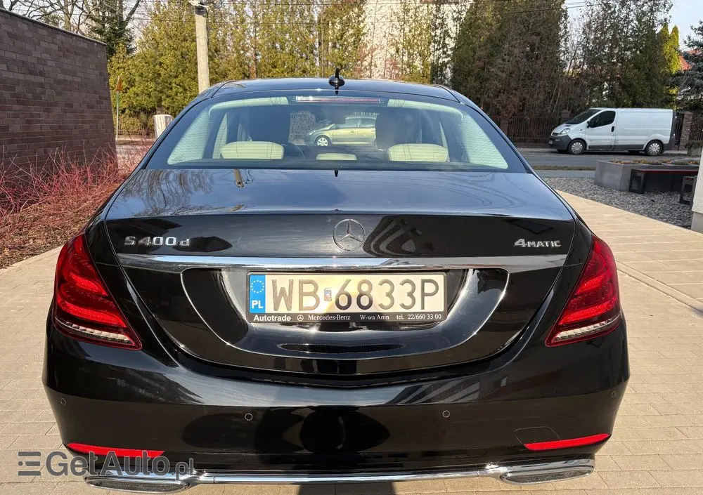 MERCEDES-BENZ Klasa S 400 d 4-Matic 9G-TRONIC