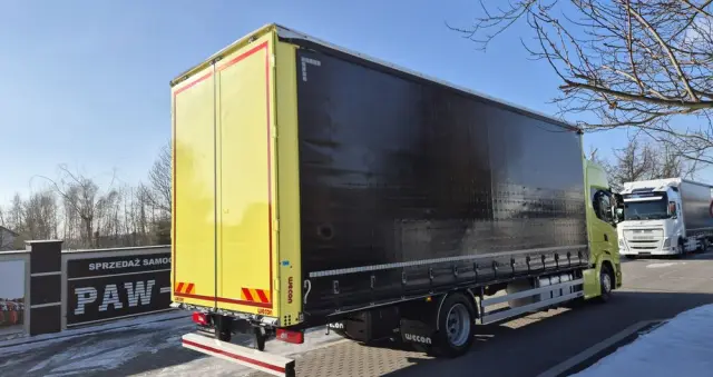 SCANIA SCANIA///G320///2021///RETARDER ///FIRANKA///VECON///18000KG/// DŁUGOŚĆ 8.10///20 EUROPALET// DACH PODNOSZONY///SKÓRY/// WAGA///FULL LED///KLIMA POSTOJOWA///BOGATA WERSJA///PERFEKCYJNY STAN 