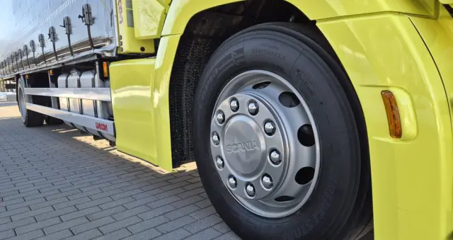 SCANIA SCANIA///G320///2021///RETARDER ///FIRANKA///VECON///18000KG/// DŁUGOŚĆ 8.10///20 EUROPALET// DACH PODNOSZONY///SKÓRY/// WAGA///FULL LED///KLIMA POSTOJOWA///BOGATA WERSJA///PERFEKCYJNY STAN 